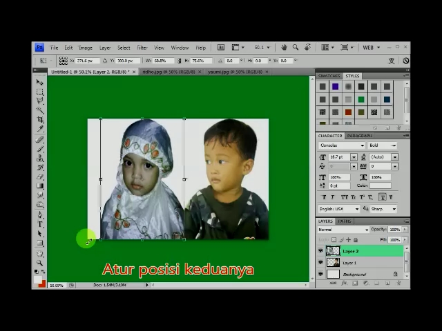 Detail Teknik Menyatukan Gambar Photshop Nomer 8