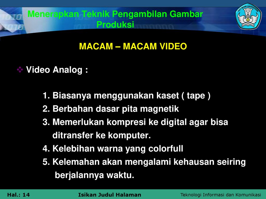 Detail Teknik Pengambilan Gambar Video Nomer 36