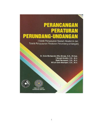 Detail Teknik Penyusunan Peraturan Perundang Undangan Nomer 36