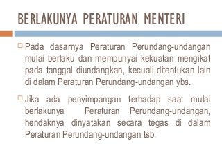 Detail Teknik Penyusunan Peraturan Perundang Undangan Nomer 45