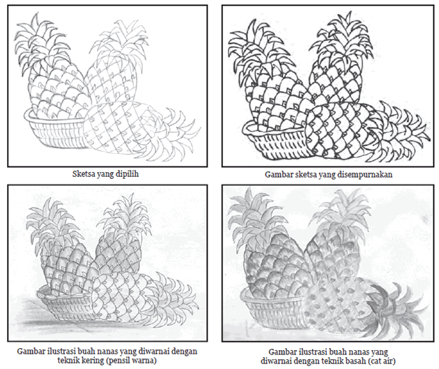 Detail Teknik Teknik Menggambar Ilustrasi Nomer 44