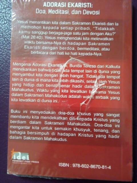 Detail Teks Adorasi Sakramen Mahakudus Nomer 18