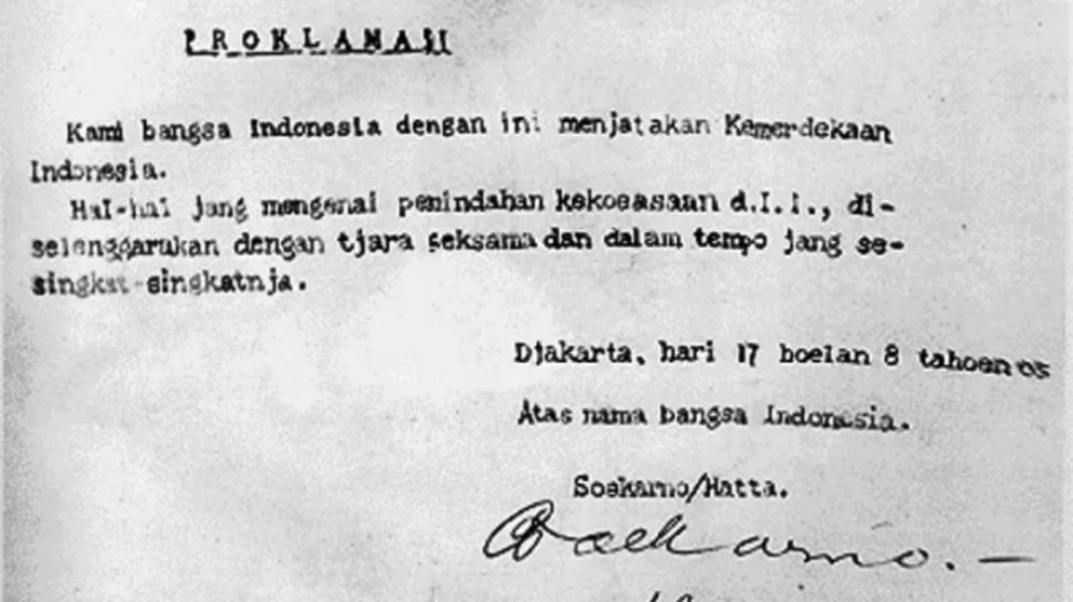 Detail Teks Proklamasi Kemerdekaan Indonesia Ditulis Di Rumah Nomer 12