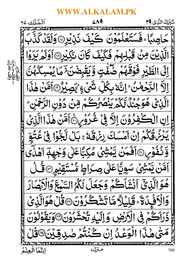 Detail Teks Surat Al Mulk Nomer 38