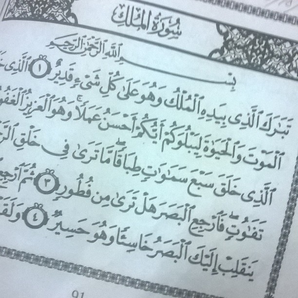 Detail Teks Surat Al Mulk Nomer 48