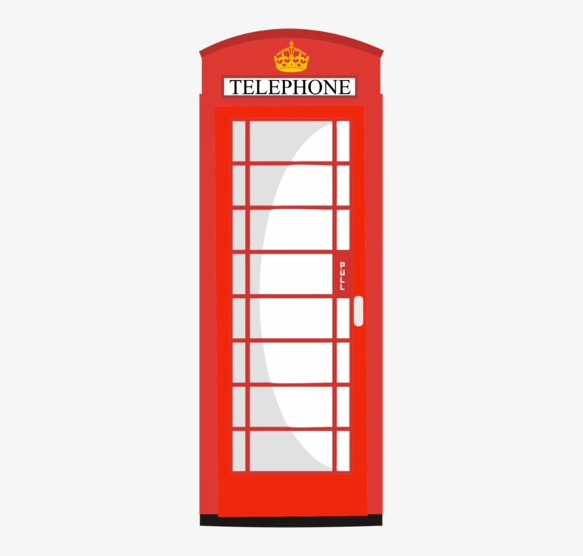 Detail Telephone Booth Clipart Nomer 22