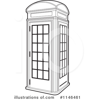 Detail Telephone Booth Clipart Nomer 25