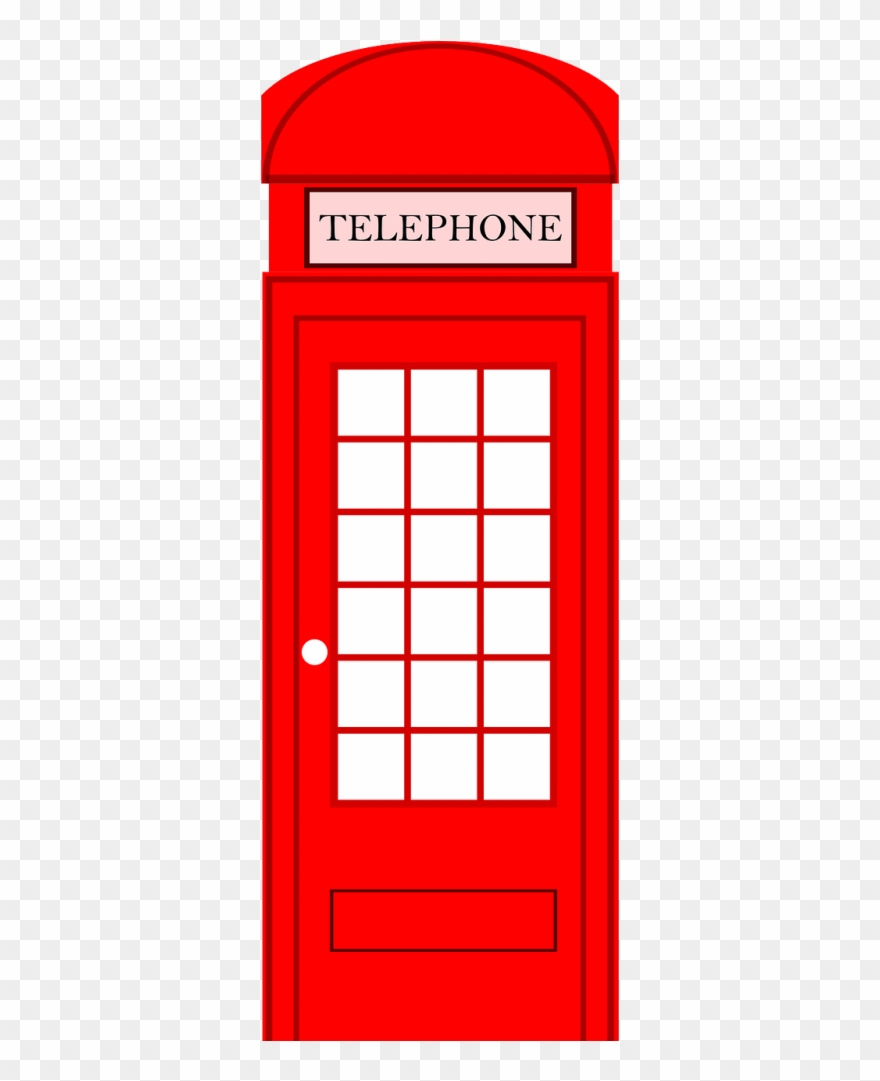 Detail Telephone Booth Clipart Nomer 3