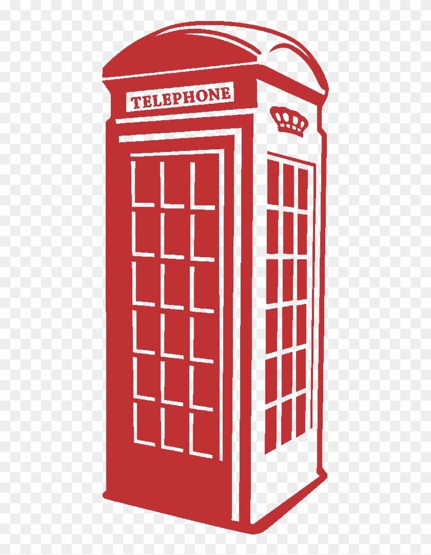 Detail Telephone Booth Clipart Nomer 38
