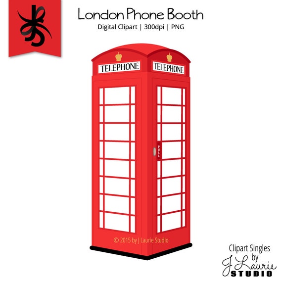 Detail Telephone Booth Clipart Nomer 40