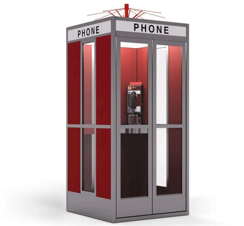 Detail Telephone Booth Photos Nomer 45