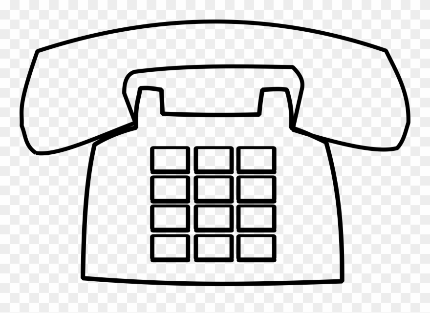 Detail Telephone Clipart Png Nomer 36