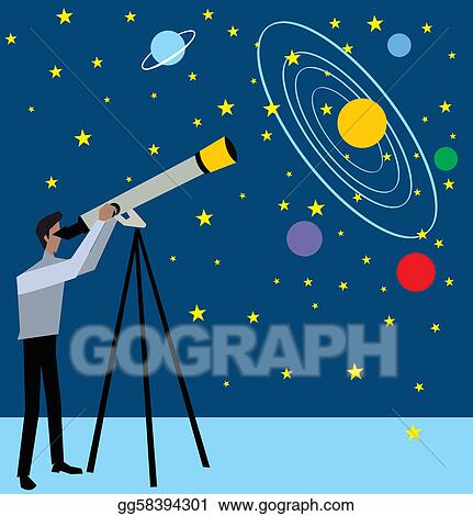 Detail Telescope And Stars Clipart Nomer 22