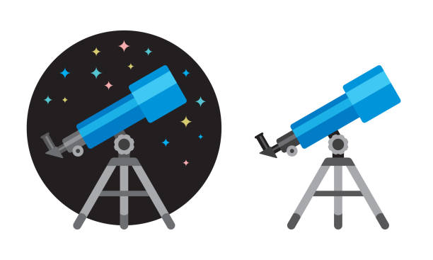 Detail Telescope And Stars Clipart Nomer 25