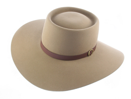 Detail Telescope Crown Cowboy Hat Nomer 11