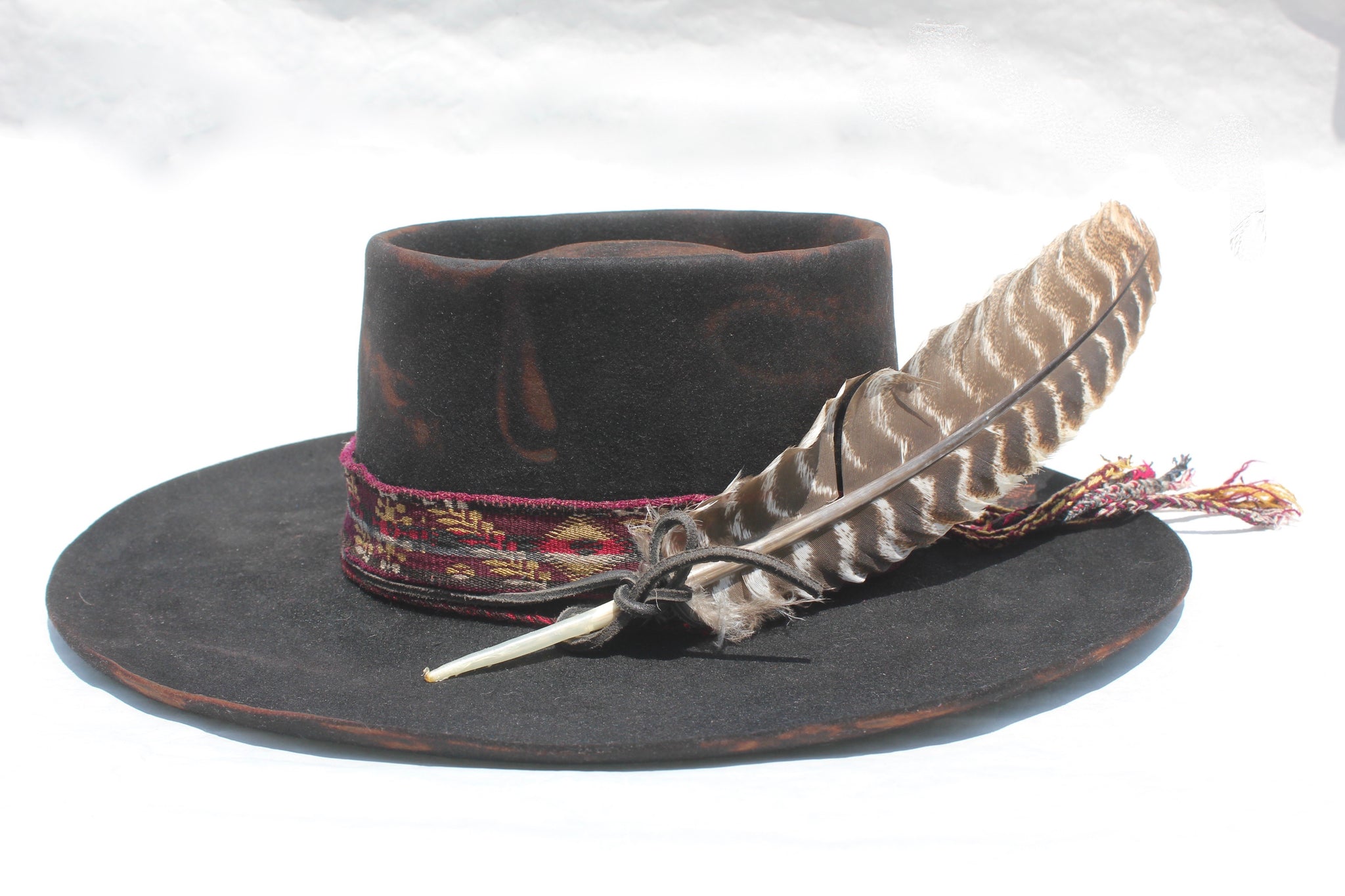 Detail Telescope Crown Cowboy Hat Nomer 25