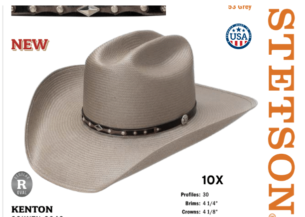 Detail Telescope Crown Cowboy Hats Nomer 42