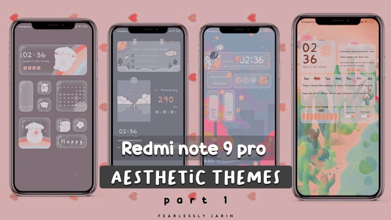 Detail Tema Aesthetic Xiaomi Nomer 3