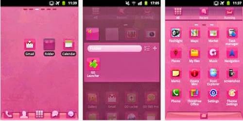 Detail Tema Android Lucu Pink Nomer 21