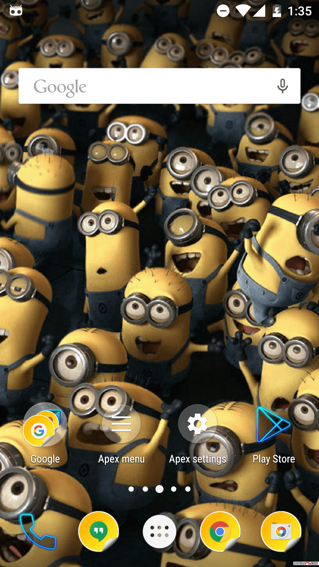 Detail Tema Android Minion Nomer 12