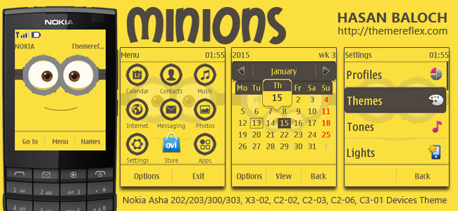 Detail Tema Android Minion Nomer 39