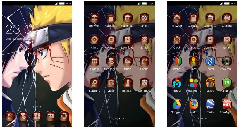 Detail Tema Android Sasuke Nomer 8