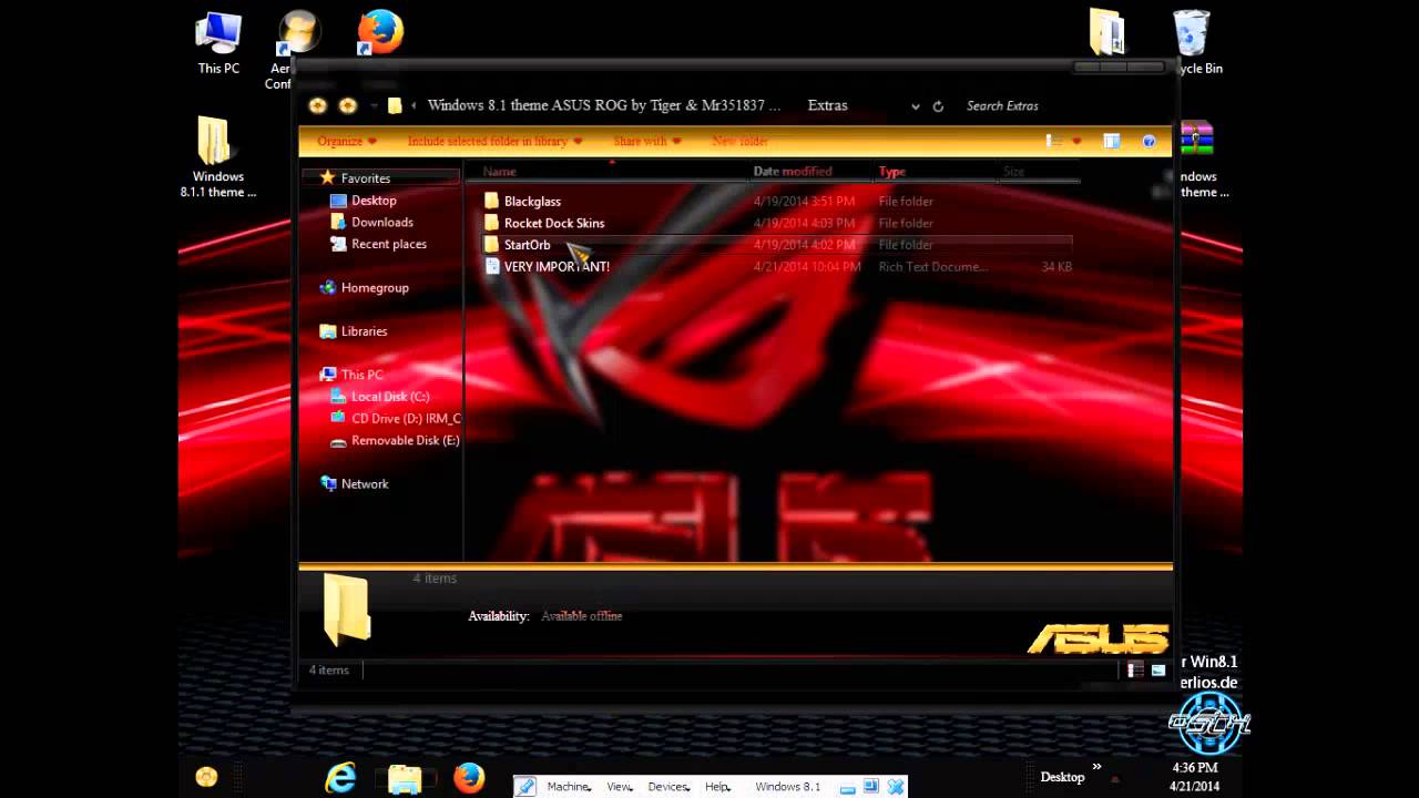 Detail Tema Asus Rog Windows 10 Nomer 21