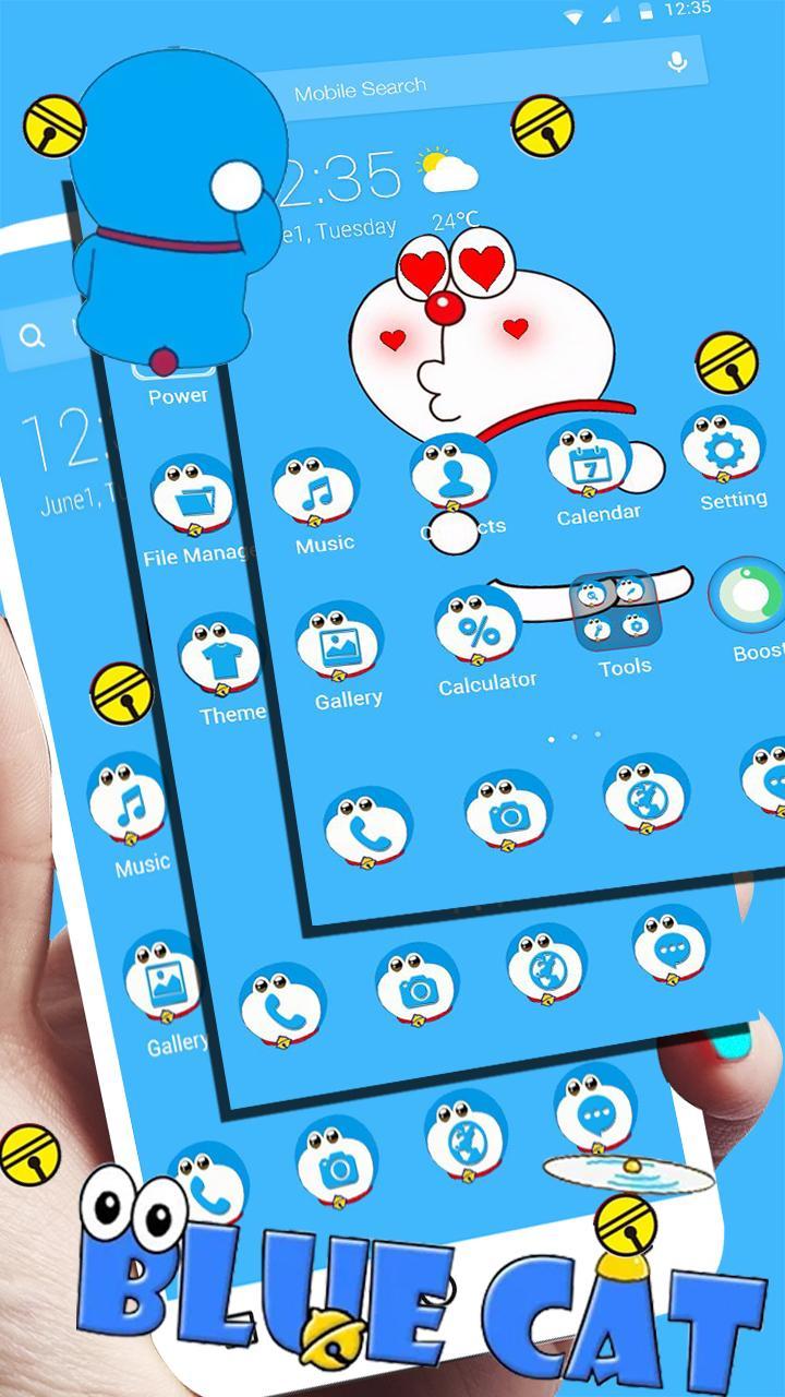 Detail Tema C Launcher Doraemon Nomer 23