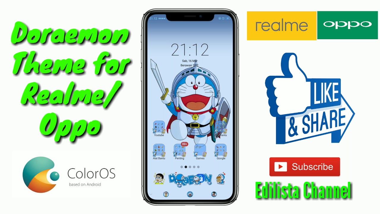 Detail Tema C Launcher Doraemon Nomer 50