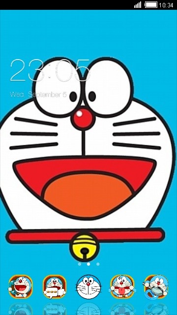 Detail Tema Clauncher Doraemon Nomer 5