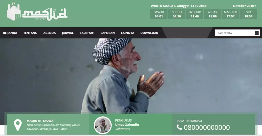 Detail Tema Desain Web Nomer 5