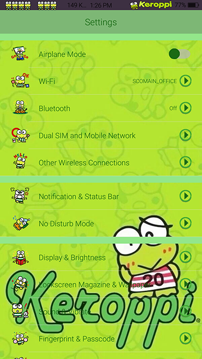 Detail Tema Keroppi Android Nomer 3