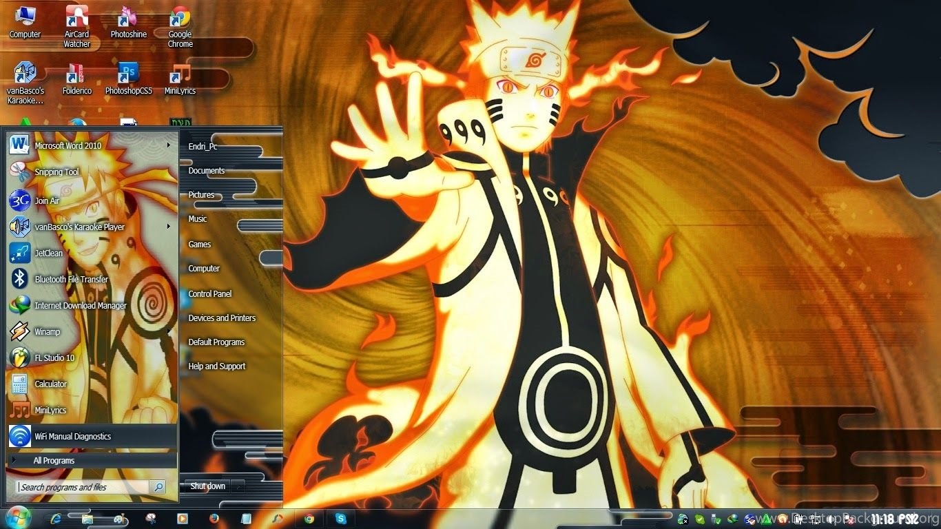 Detail Tema Laptop Naruto Nomer 15