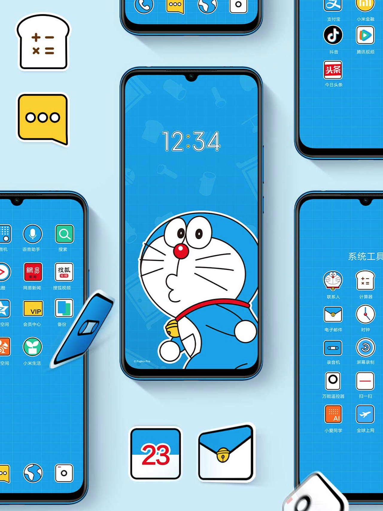 Detail Tema Oppo Neo 7 Doraemon Nomer 13