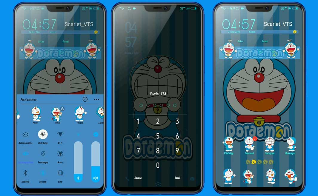 Detail Tema Samsung Doraemon Nomer 40