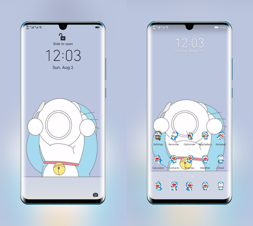 Detail Tema Samsung Doraemon Nomer 49