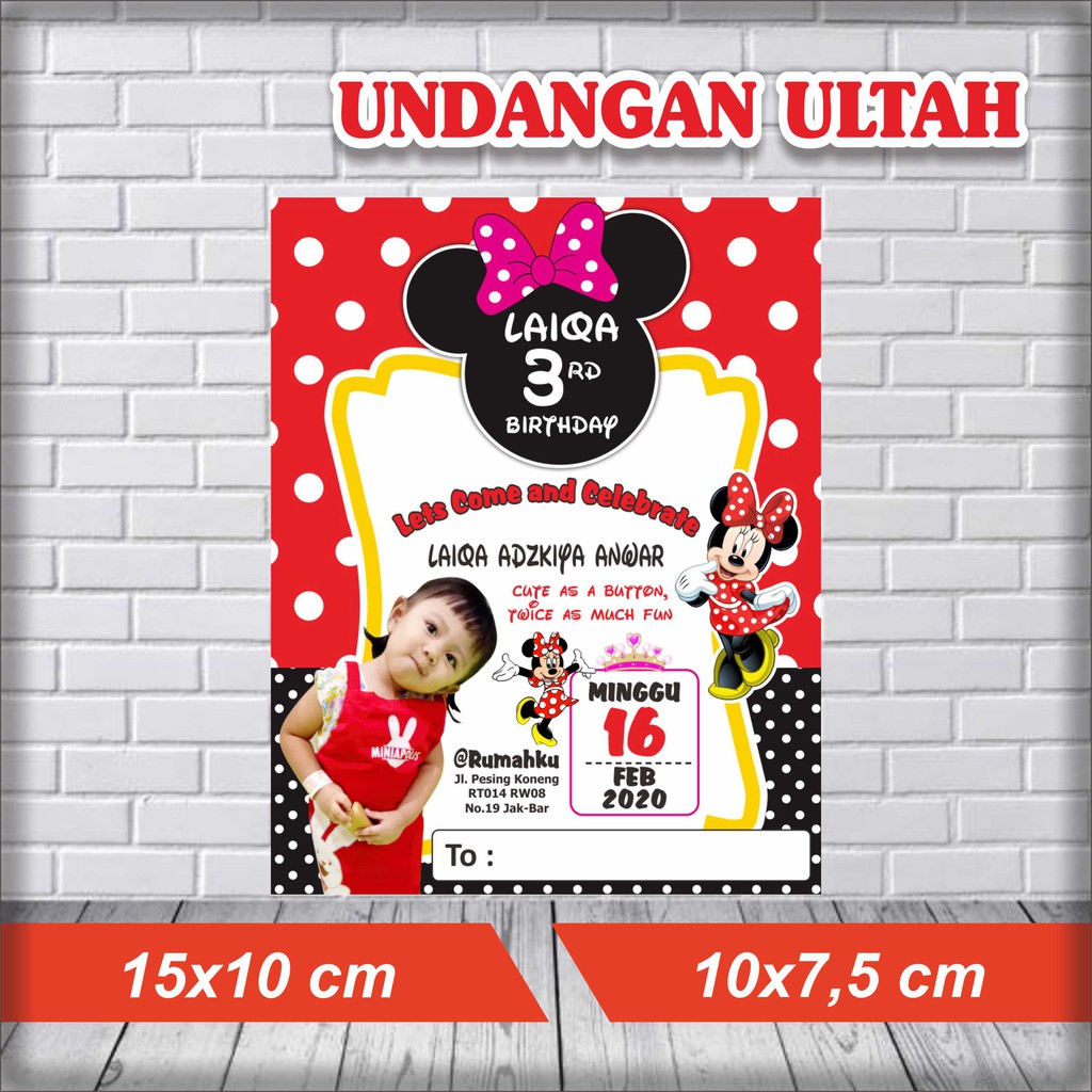 Detail Tema Undangan Ulang Tahun Nomer 50