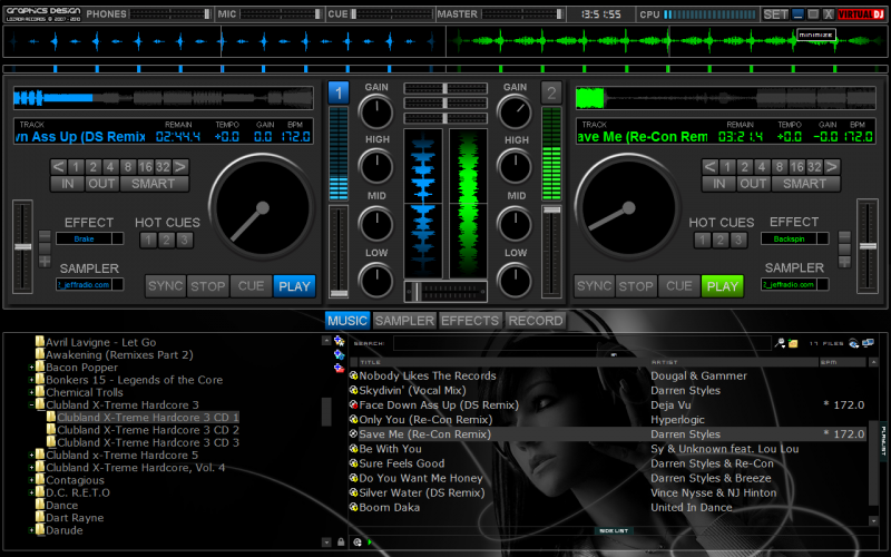 Detail Tema Virtual Dj Nomer 20