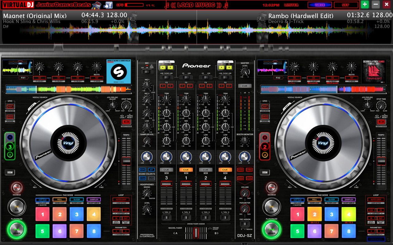 Detail Tema Virtual Dj Nomer 34