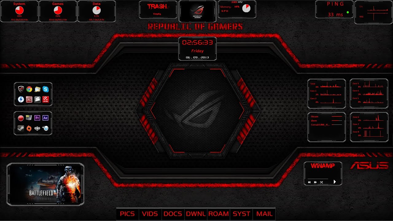 Detail Tema Windows 7 Rog Nomer 28