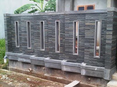 Detail Tembok Pagar Rumah Nomer 24