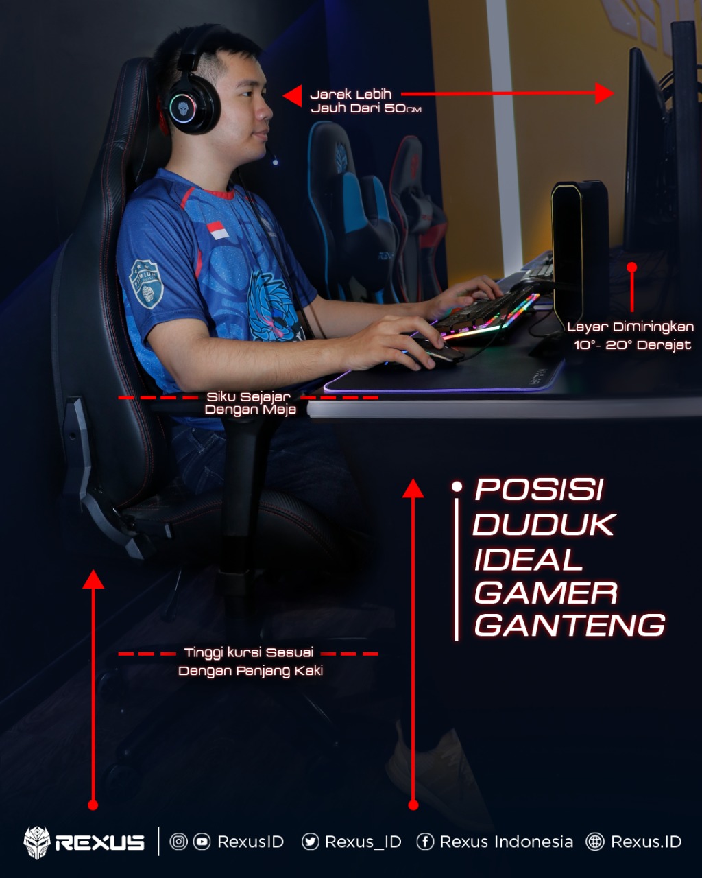 Detail Tempat Duduk Gaming Nomer 28