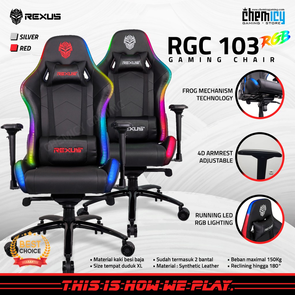 Detail Tempat Duduk Gaming Nomer 36