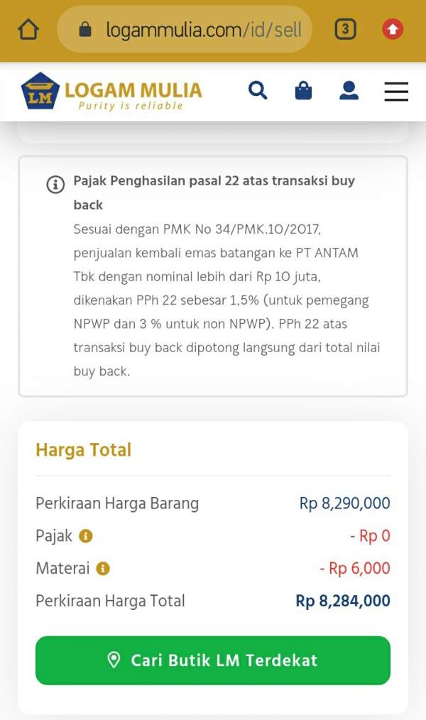 Detail Tempat Menjual Emas Tanpa Surat Nomer 40