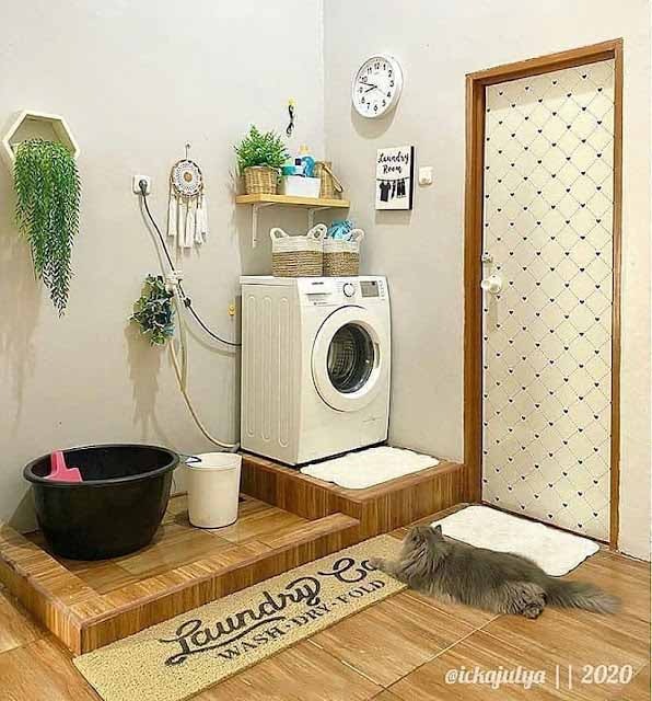 Detail Tempat Mesin Cuci Di Rumah Minimalis Nomer 4