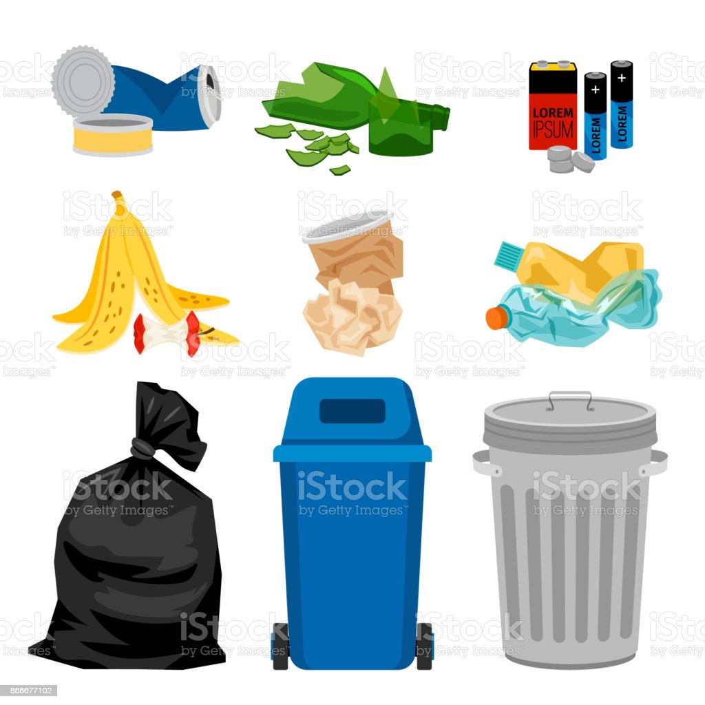 Detail Tempat Sampah Vector Nomer 29