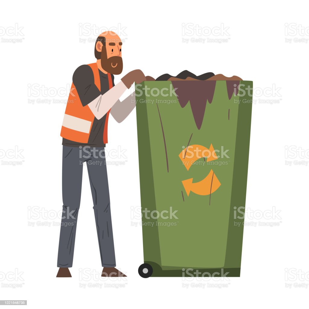 Detail Tempat Sampah Vector Nomer 33