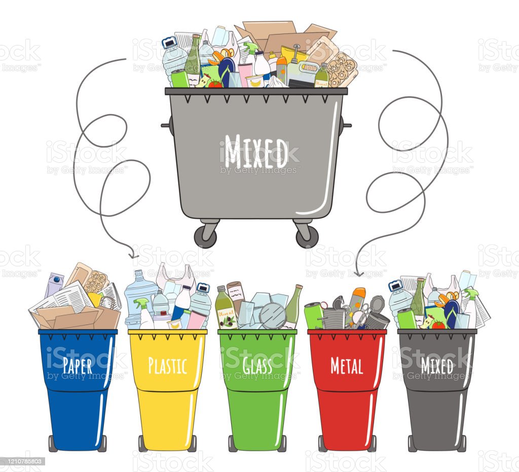 Detail Tempat Sampah Vector Nomer 37