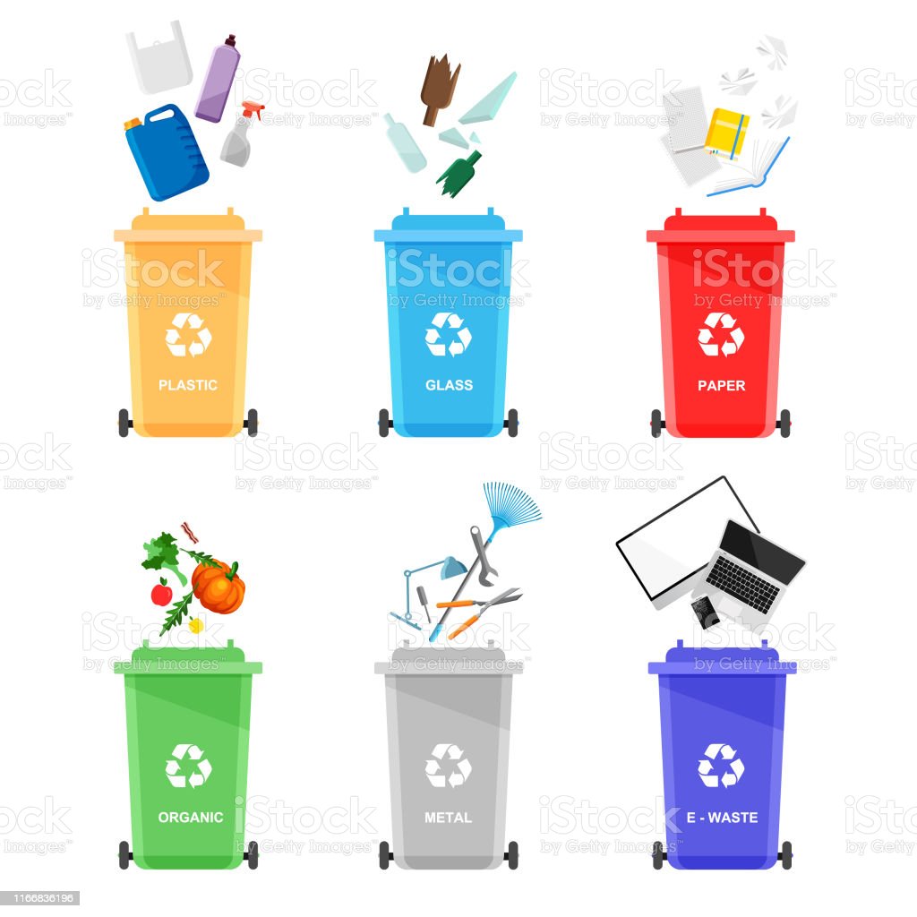 Detail Tempat Sampah Vector Nomer 40