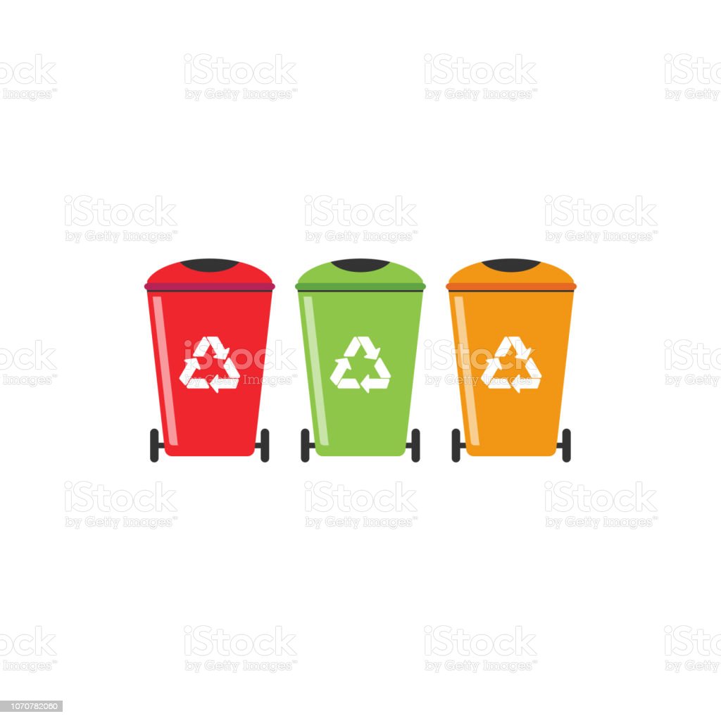 Detail Tempat Sampah Vector Nomer 8